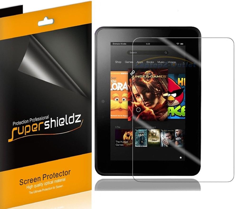 Supershieldz (3 Pack) Anti Glare (Matte) Screen Protector Designed for Kindle Fire HD 8.9 inch Tablet