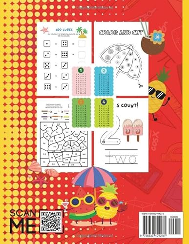 Summer Math Workbook 6-7 Years: Arithmetic | Multiplication | Educational Brain Boosting | Interacti