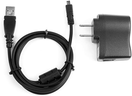 Miniatura 4 de MaxLLTo Adaptador de corriente USB CACC extra largo de 5 pies Cargador de batería USB UC-E6 Cable de datos para Nikon Coolpix Cámara S6000