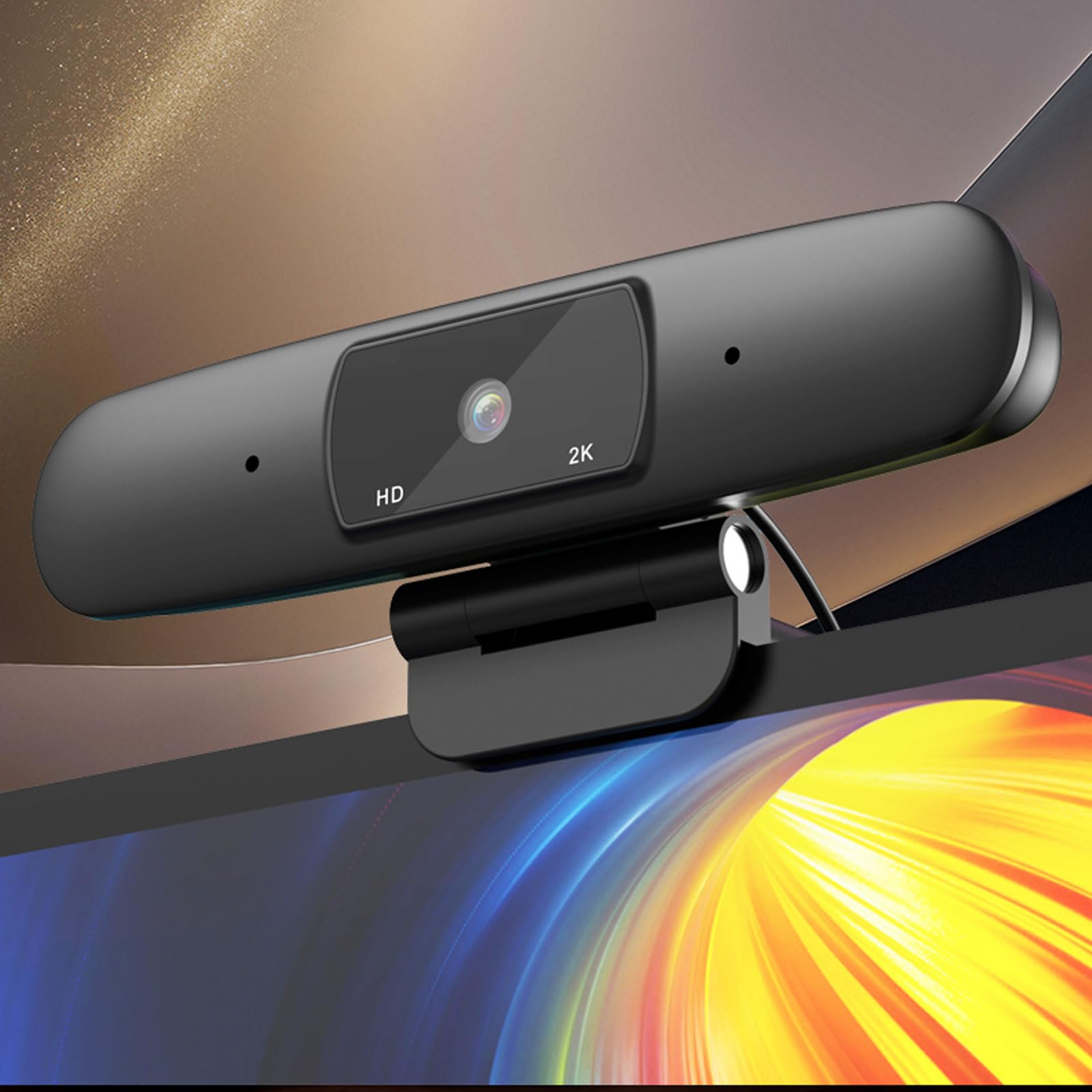 Sxhlseller Kamera Internetowa 4K do Komputera PC z Mikrofonem, Kamera Internetowa HD USB z Autofokusem PDAF, Mikrofon z redukcją Szumów, Korekcja Słabego Oświetlenia, Komputerowa
