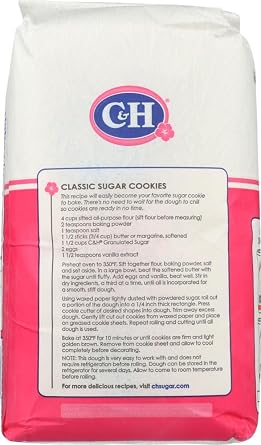 C&H Pure Cane, Granulated White Sugar, 4 lb