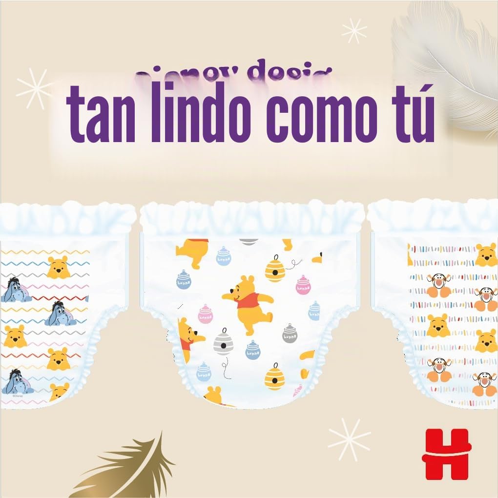 Huggies Bragas para pañales Extra Care, talla 6 (16-30 kg), 4 paquetes de 22 pañales, 4520 gr (el embalaje puede variar)