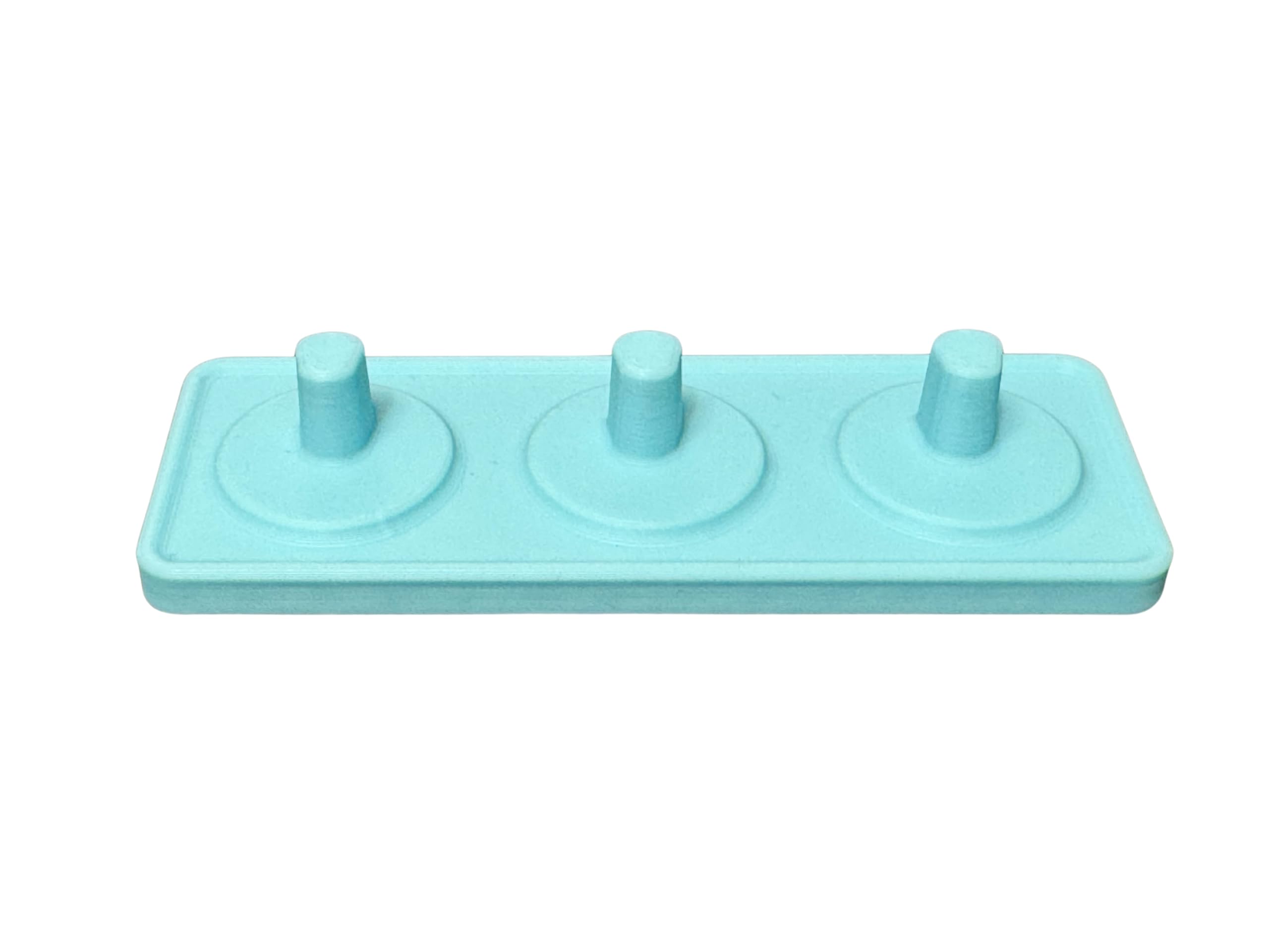 Electric Toothbrush Base Stand - 3 Bases - Blue