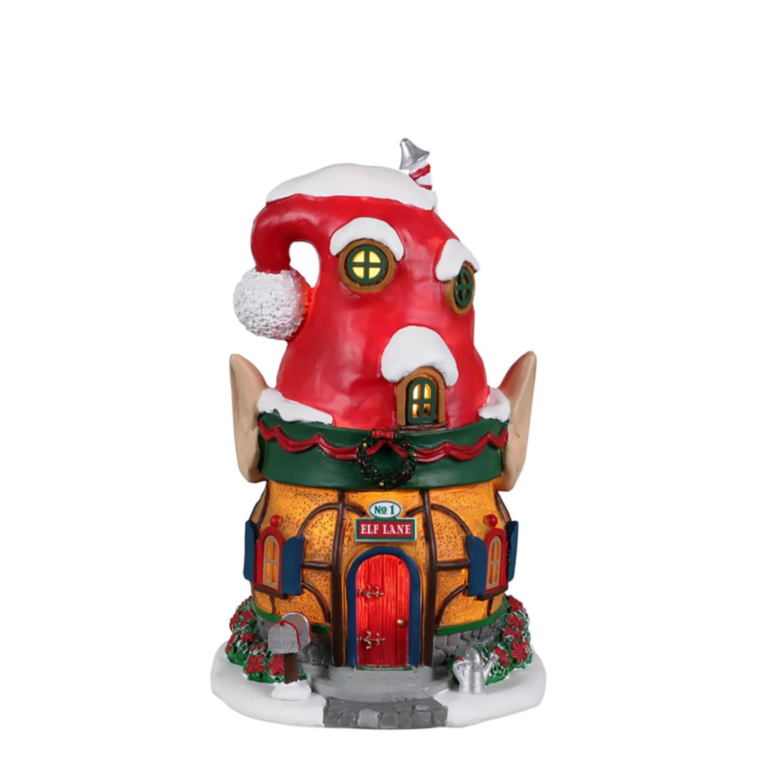 Lemax Silver - No. 1 Elf Lane, B/O (3V)