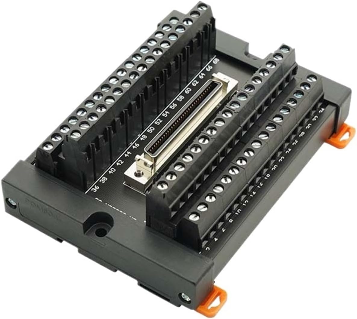 Screw Terminal Servo SCSI 68-Pole Terminal Block MDR68 Splitter Adapter Plate Terminal Block SM-SC68CN-B8