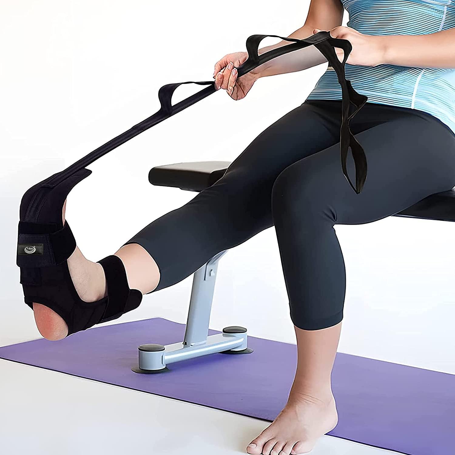 WEPTIX® Yoga Belt for Women Men, 5 Loops Yoga Strap for Stretching, Yoga Bands for Yoga Exercise Fitness Rehabilitation Ligament Ankle Joint Correction Hemiplegia Training (B0CGTFWZ7H) Amazon Price History, Amazon Price Tracker