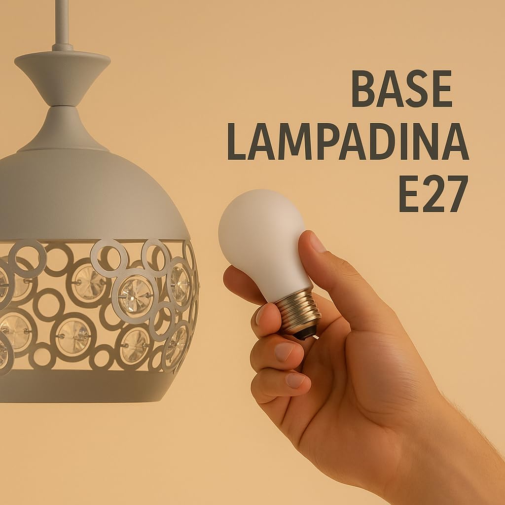 MAKA Lampadario Moderno a Sospensione con Supporto Lampadina E27 in Cristallo Ferro Opaco Lampada da Soffitto Diamanti per Sala da Pranzo Cucina Tavolo Camera da Letto Bar 100 cm x 30 cm Arabesque