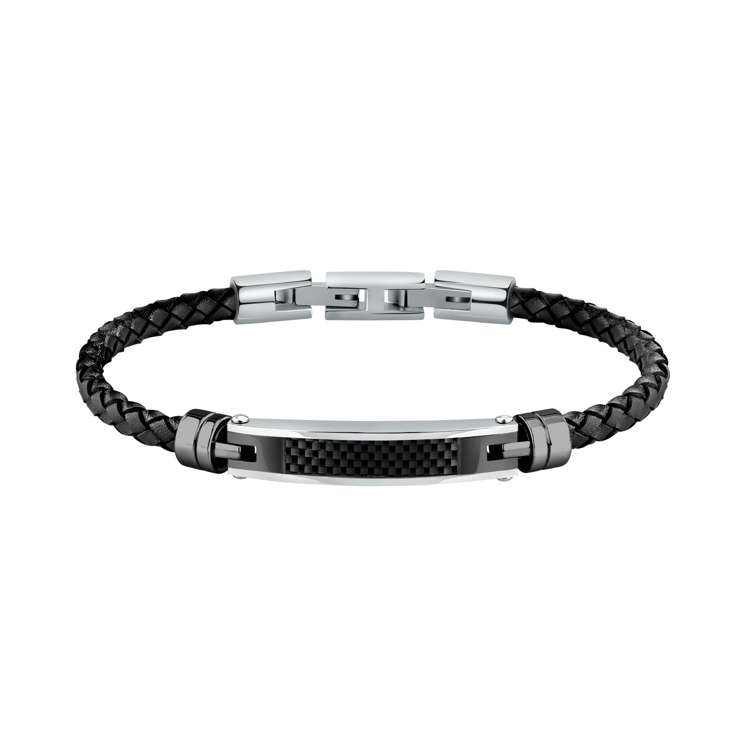Morellato Bracciale Uomo in Acciaio, Pelle, collezione Moody - SQH59