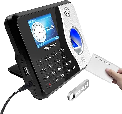 Miniatura 6 de Tarjetas RFID compatibles con reloj de tiempo TC1 TC2 MB1 MB2 Insignias finas de proximidad RFID para empleados HapAttend H1 H2 H3 relojes de