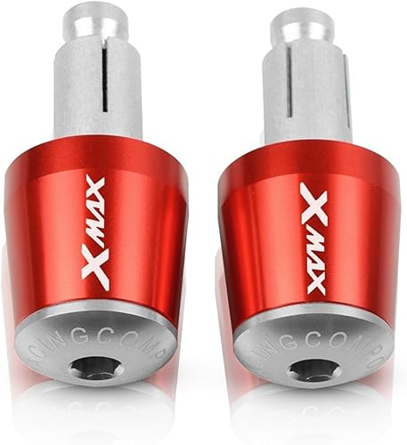 Miniatura 20 de Accesorios de motocicleta para Xmax 7/8 "0.866 in manillar empuñaduras manillar tapa de extremo para Yamaha Xmax 125 250 300 400 X MAX 2017 extremo