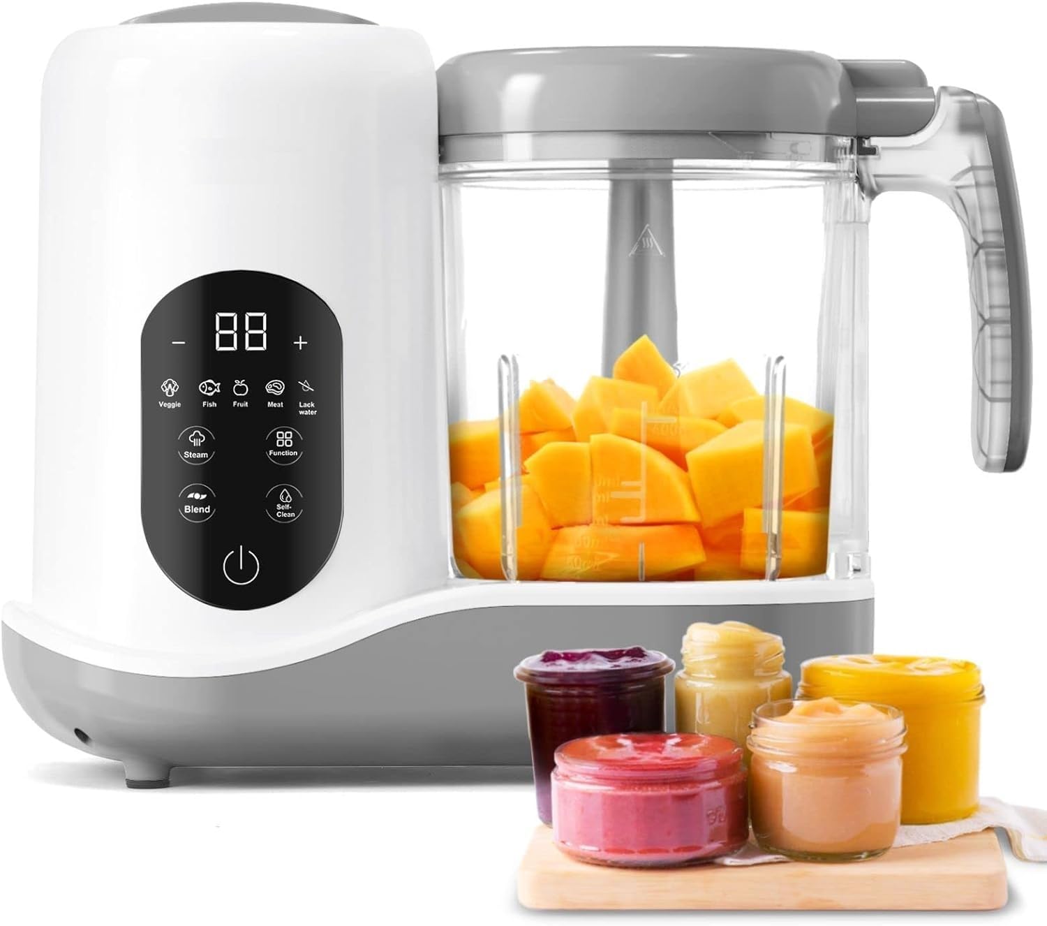 Nexxon Exports Premium Baby Food Maker and Processor - Infant Food Blender for Homemade Toddler Meals - Steamer and Blender Combo-picture-13