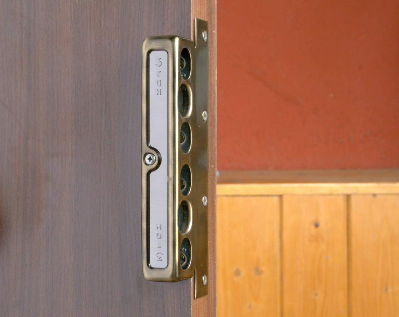 Europa Locks Antique Brass Hexabolt Main Door Lock (Brown, 18 mm), Metal — Amazon image 2