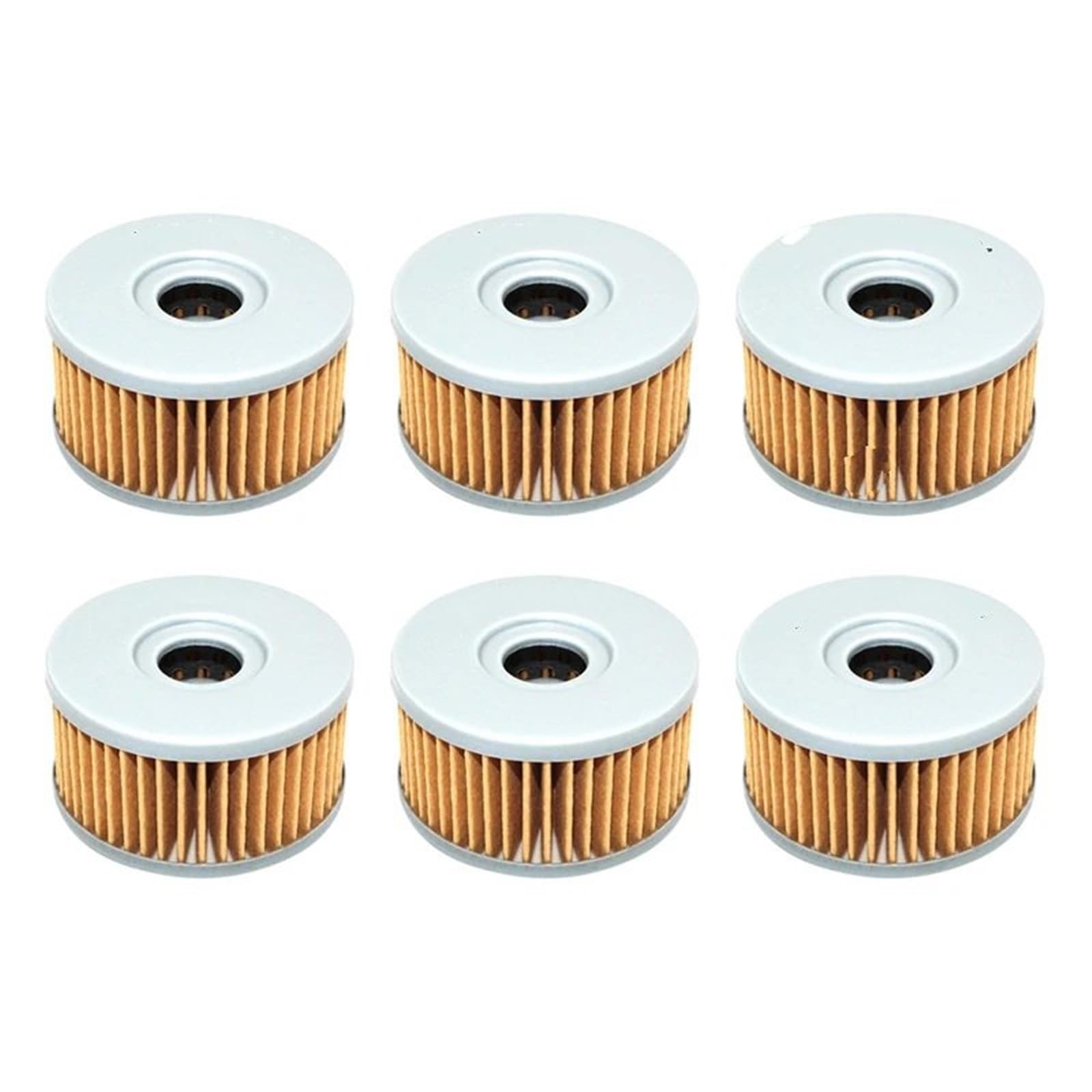Motocyklowe Filtr Filtr oleju motocyklowego pasuje do SUZUKI DR250SE 250 SG350 350 Vl125lcINTRUDER 125 SP GN GZ TU Motocyklowe filtry oleju(6 pcs)