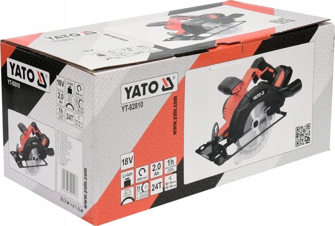 Yato YT-82810 Cordless Circular Saw 18V Kit