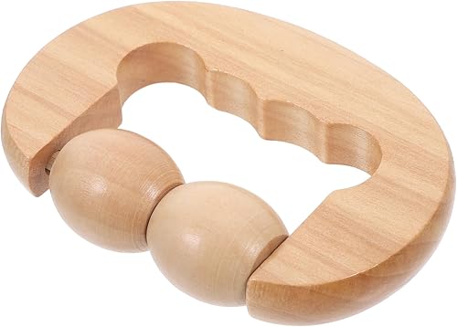 Miniatura 5 de Pcs Relajante Rodillo Masajeador de Madera para Espalda Cuello Piernas Brazos Cara Herramienta de Alivio Portátil