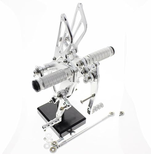 Vista 19 de CNC CBR500R 13-19 - Juego de clavijas traseras ajustables para motocicleta, pedal de cambio de freno compatible con CBR500R CBR400R CB500F CB400F