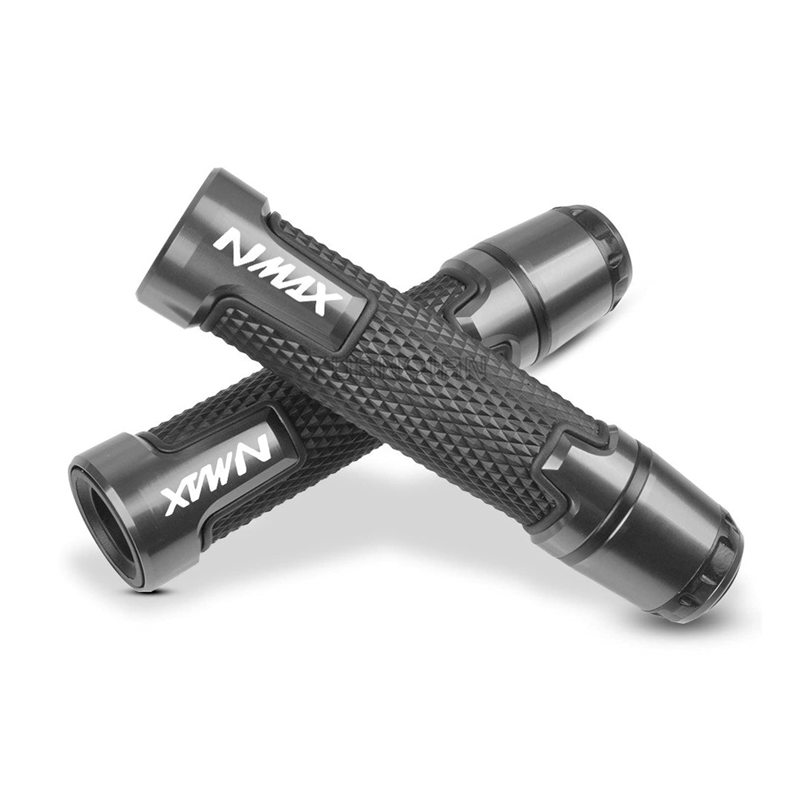 7/8' 22mm Perillas De Motocicleta Antideslizantes Extremos De Manija De Scooter Empuñaduras De Motocicleta Manija De Barra Tapa De Empuñaduras Para Ya- maha NMAX 125 NMAX 155 Puños profesionales de mo
