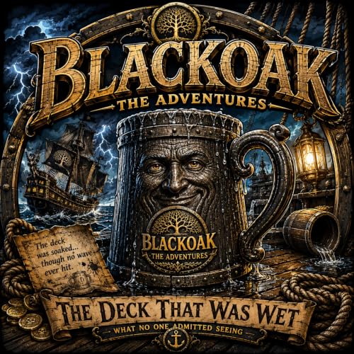 BLACKOAK: THE ADVENTURES THE DECK THAT WAS WET &mdash; WHAT NO ONE ADMITTED SEEING