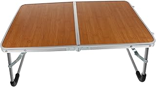 Abaodam 1 Pieza Plegable de Ordenador Escritorio Compacto Casa y Exterior Color