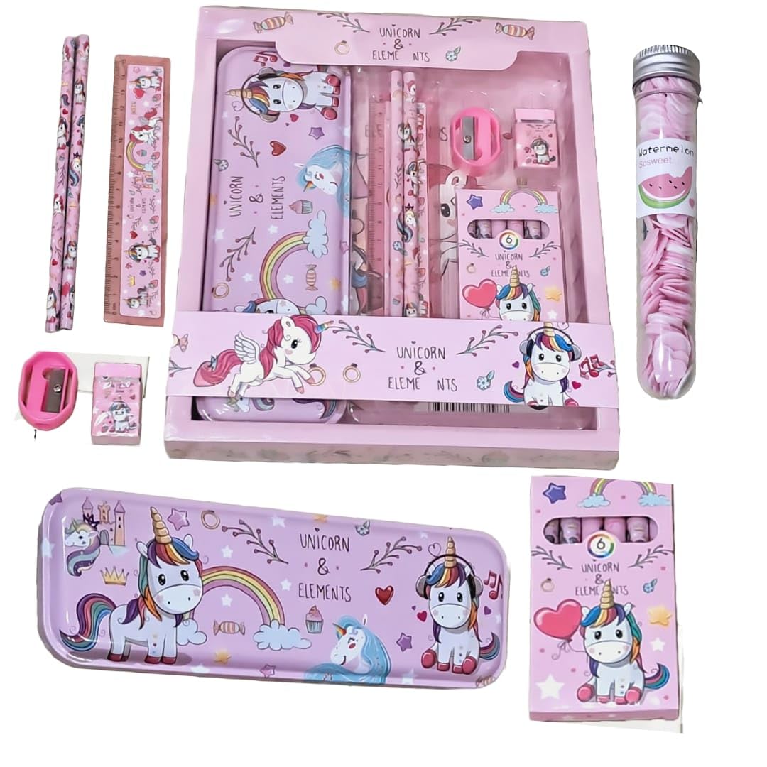 See full amazon price history chart for FETE PROPZ Unicarn 8 in 1 Stationery Gift Set for Kids| School Supply 2Pencil, 1Eraser,1Sharpener,6 Crayons, 1 Paper Soap Stationery Kit for Kids Girls Boys Return Gift FETE PROPZ Unicarn 8 in 1 Stationery Gift Set for Kids| School Supply 2Pencil, 1Eraser,1Sharpener,6 Crayons, 1 Paper Soap Stationery Kit for Kids Girls Boys Return Gift (B0CXPYZ3C4) Amazon Price History, Amazon Price Tracker