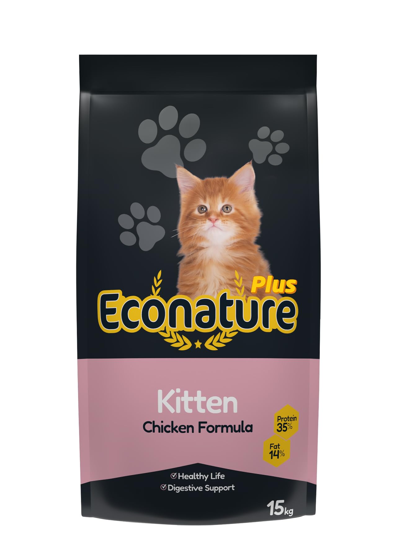 Econature Plus Tavuklu Yavru Kedi Maması 15 kg