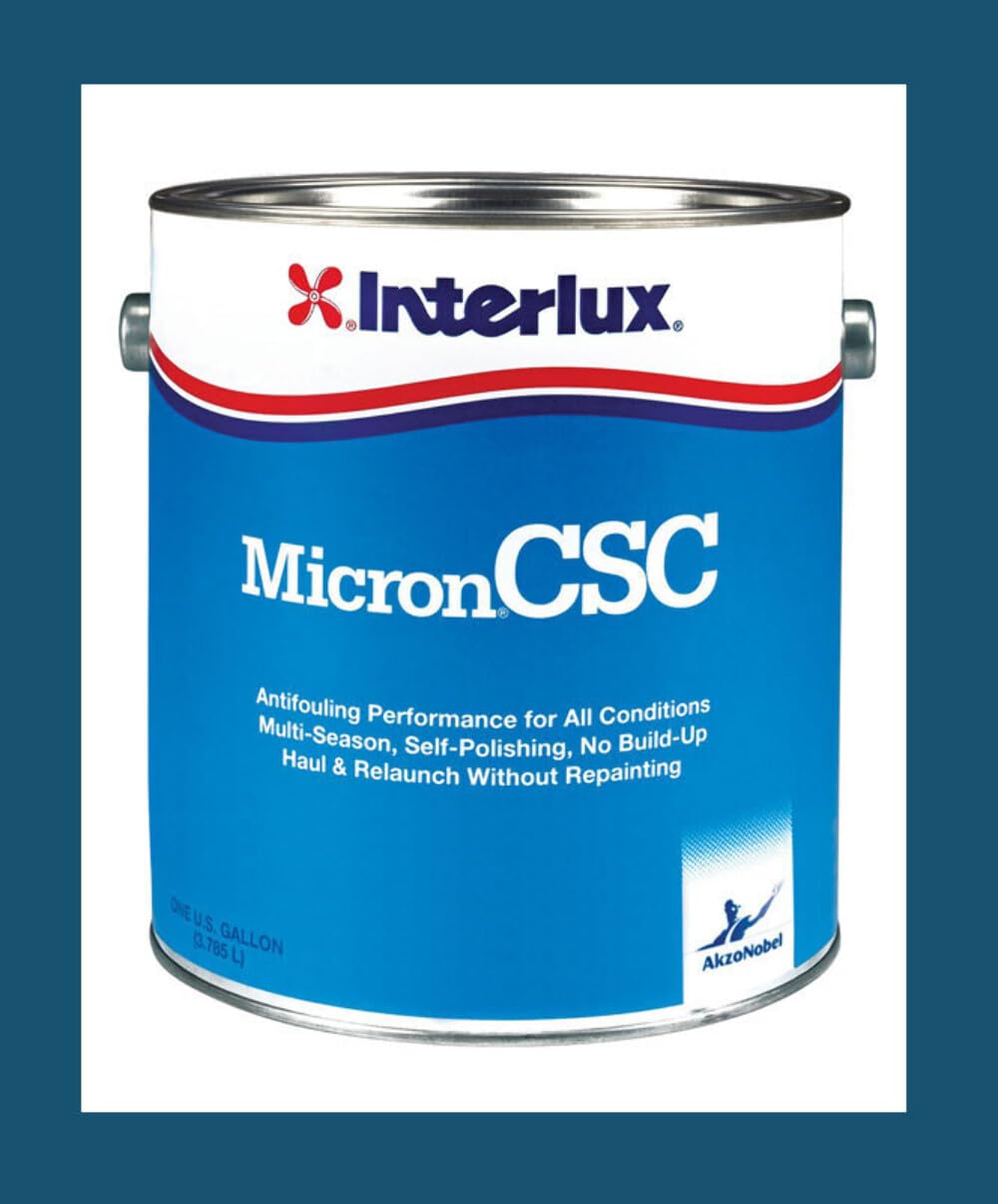 Interlux Y5586/1 Micron CSC Antifouling Paint - Dark Blue, Gallon
