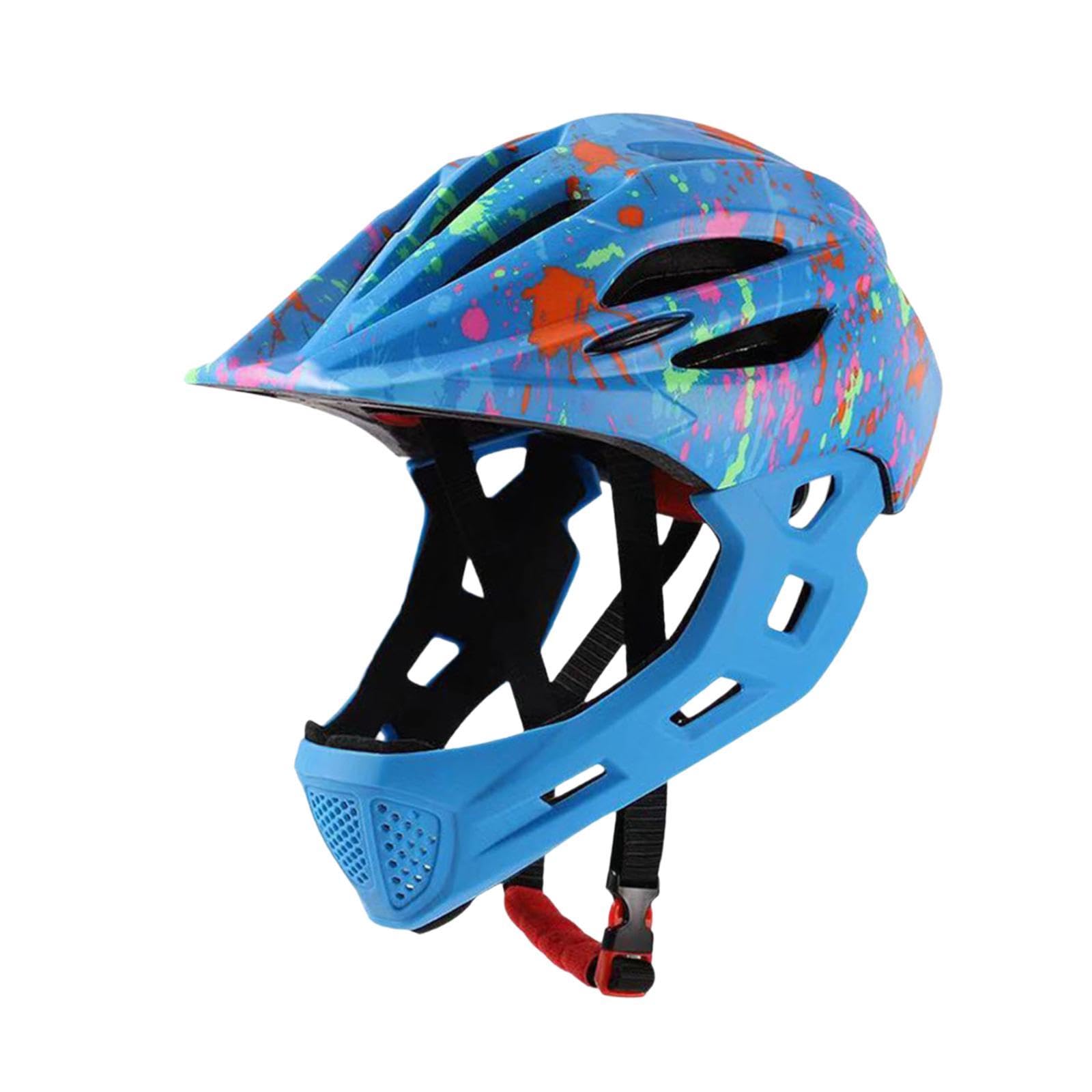 Dziecięcy kask rowerowy dziecięcy kask rowerowy do jazdy na deskorolce wspinaczka skałkowa jazda na rowerze niebieski