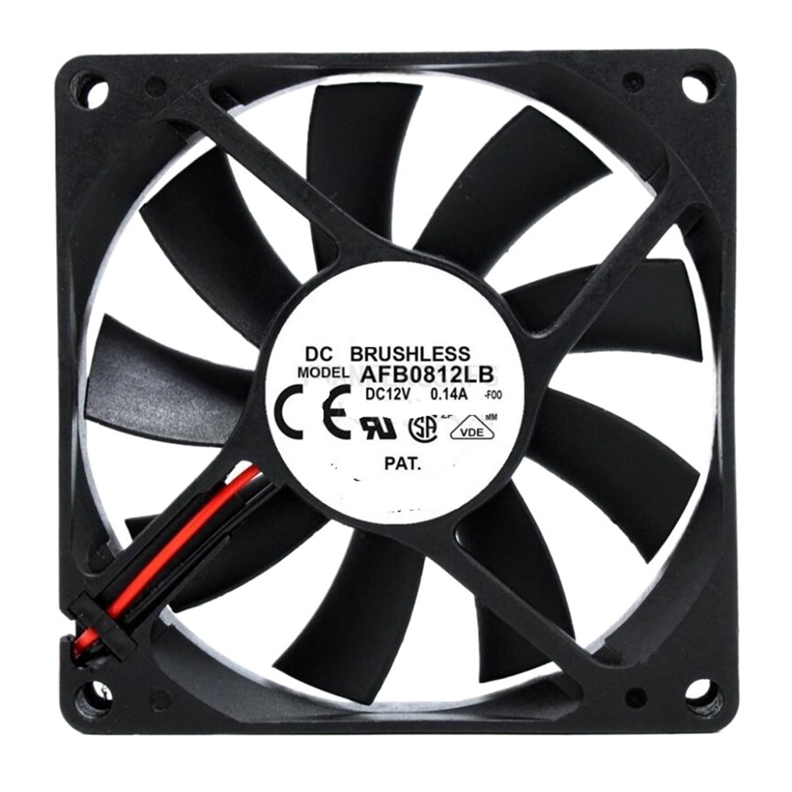 PEQYUACTE AFB0812LB 8015 12V 0.14A 2 line Fan