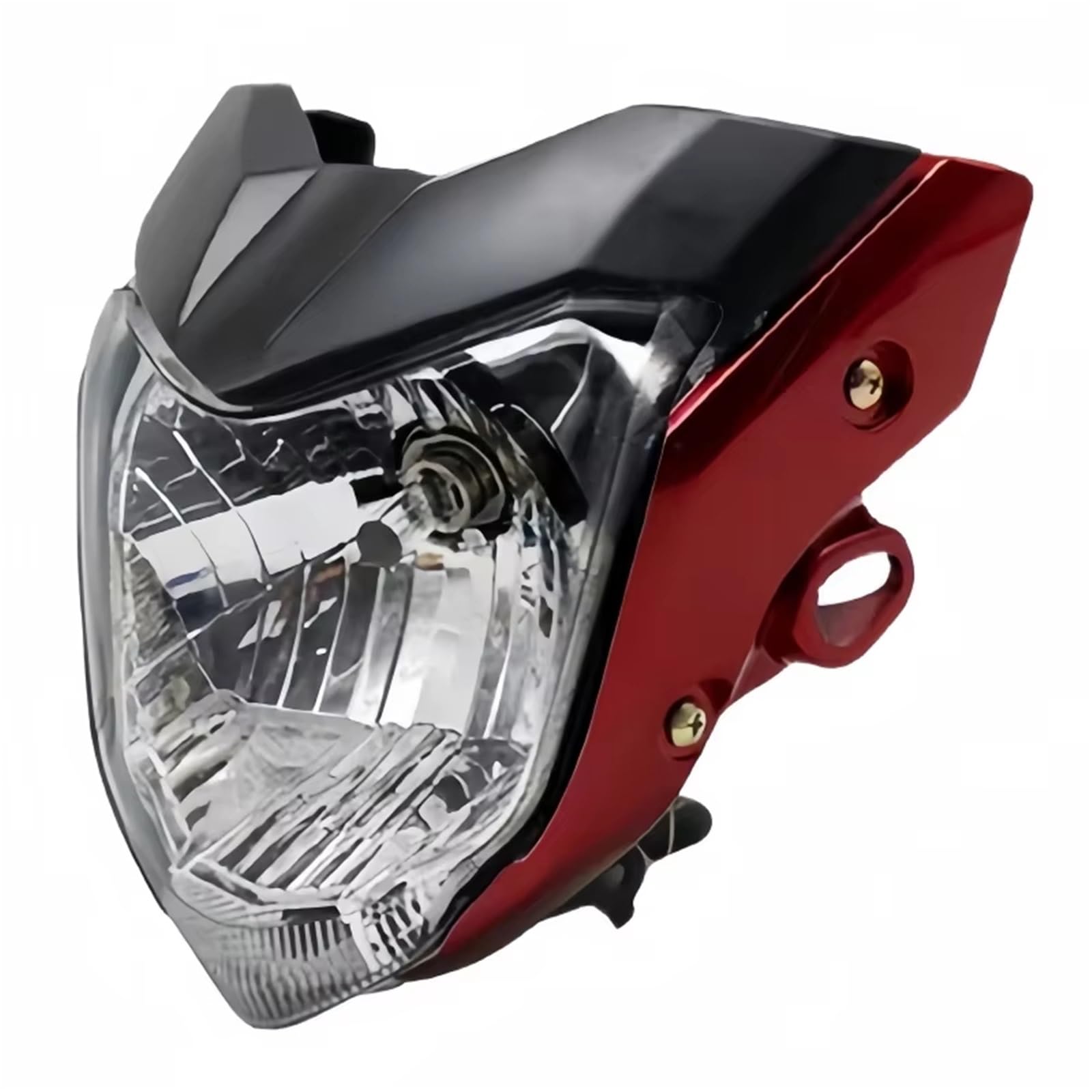 Moto Faro Fanale per FZ16 per YS150 per FAZER150 Motociclo LED Faro Anteriore Segnale Luminoso con Staffa di Montaggio Lampadina