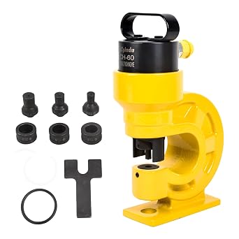 Hydraulic Hole Punching Tool CH-60 31T Hole Digger Force Puncher Smooth Hole Puncher for Iron Plate Copper Bar Aluminum Stainless Steel
