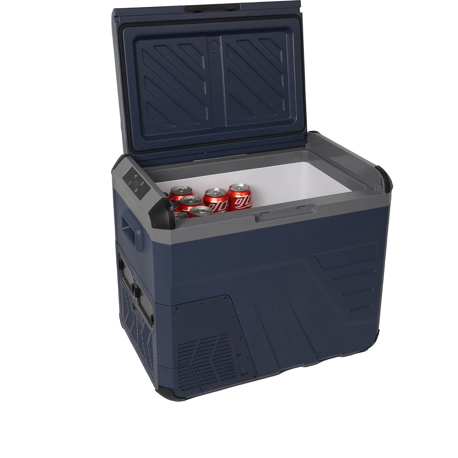 Alpicool MG15 Mini Portable Freezer, 12 Volt Car Refrigerator, 16 Quart Fast Cooling, with 12/24V DC and 100-240V AC for Outdoor, Camping, RV, Truck