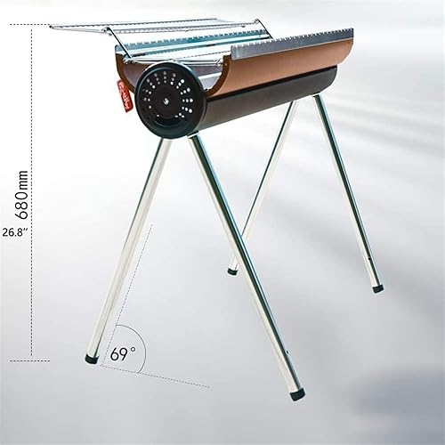 Miniatura 2 de Barbecue Charcoal Grill Outdoor Iron Barbecue Grill Portable Folding Barbecue Camping Tools Charcoal Grill Portable Charcoal Grill