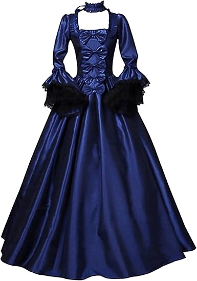 OIOLOYJM Renaissance Costume Women Medieval Sexy Plus Size Witch Vampire Gothic Halloween Costumes Woman 2025 Clothes Dresses