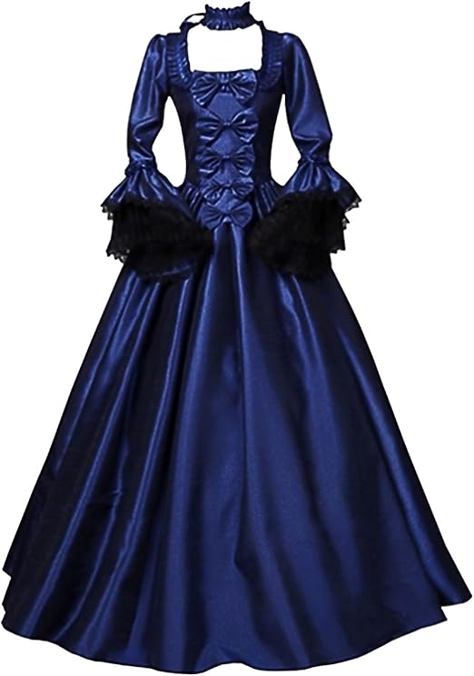 OIOLOYJM Renaissance Costume Women Medieval Sexy Plus Size Witch Vampire Gothic Halloween Costumes Woman 2025 Clothes Dresses
