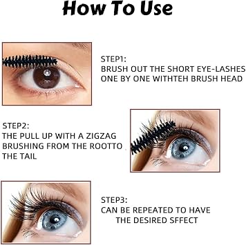 2PCS Ultimate Length Curl Mascara Set,Iron Wand Mascara,Metal Wand Black Mascar/a,Iron Strong Mascar/a,for Visibly Lifted Lashes,Clump-free Formula,Long-Lasting 4D Silk Fiber Lash Enhancer