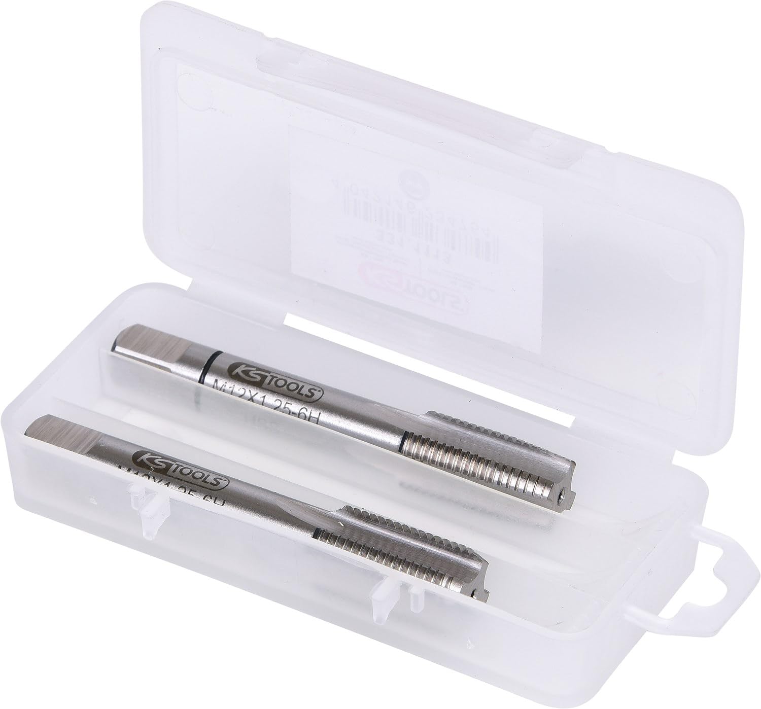 Tarauds à main HSS MF12 gris KS TOOLS 331.1113 pour fileter sans casse en milieu huileux