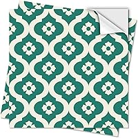 Vista 24 de Alwayspon Adhesivos de transferencia de azulejos de vinilo esmerilado para despegar y pegar, calcomanías autoadhesivas para azulejos de pared