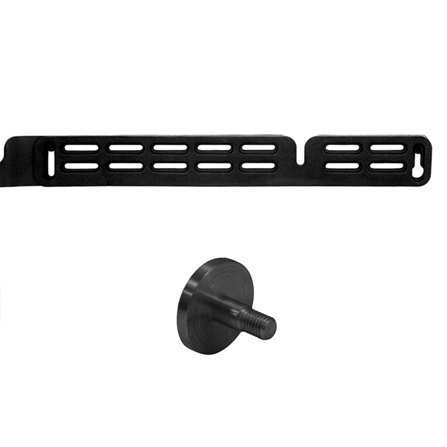 Staffa per Montaggio a Parete Staffa in Lega di Alluminio per Soundbar Arc Nera