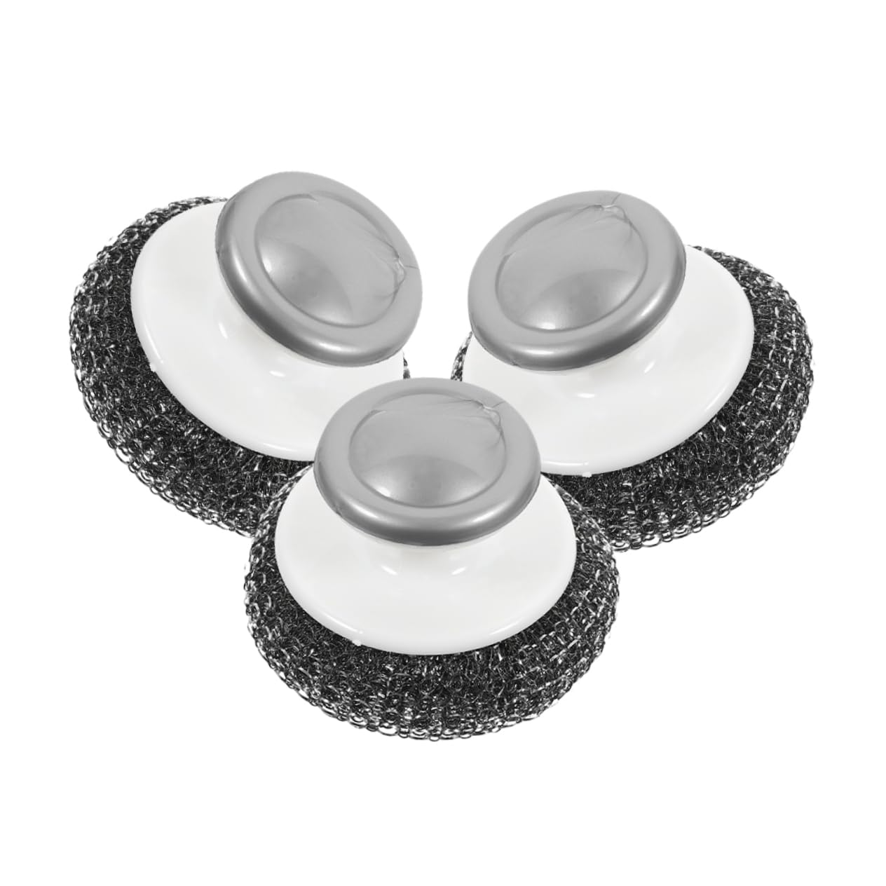 Ciieeo 5 Sätze Spülbürste Kitchen Brush Küchenschwamm Steel Wire Brush Geschirrspülerzubehör Topfreinigungsbürste Bürste Zum Geschirrspülen Topfreinigungskugel Stahldraht 3 Stück * 5