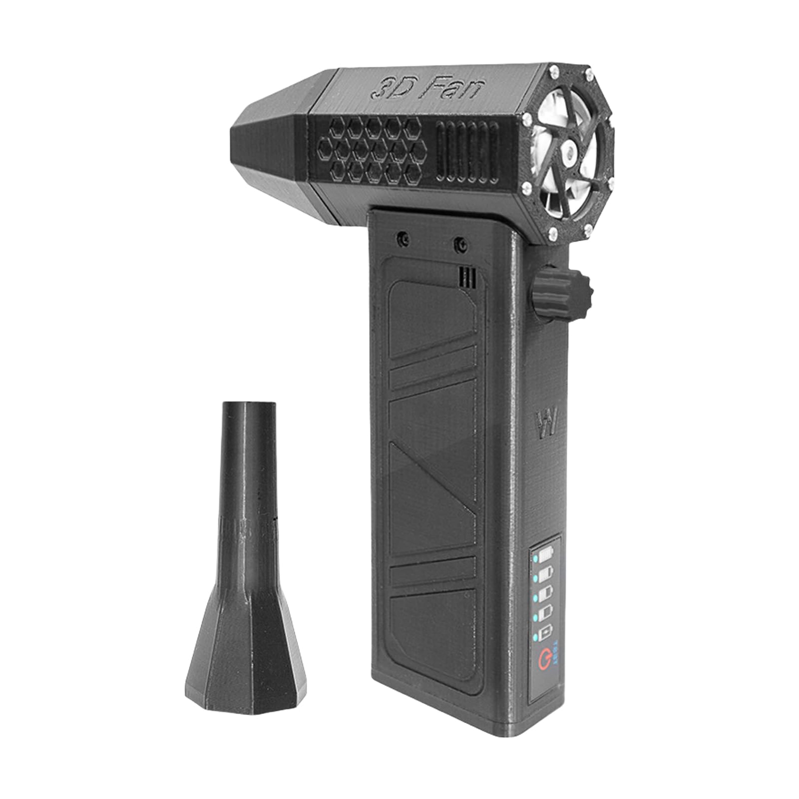 Handheld Turbos Fan, 140000RPM Brushless Motor Compressed Air Dusters Cleaner for PC Cleaning, Speed Adjustable Air Blower for Keyboard Car