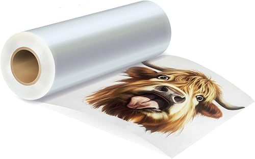 GOZYE Película de transferencia DTF de alta calidad, 100 hojas de papel de transferencia de calor PET mate A3 para impresión directa a película en