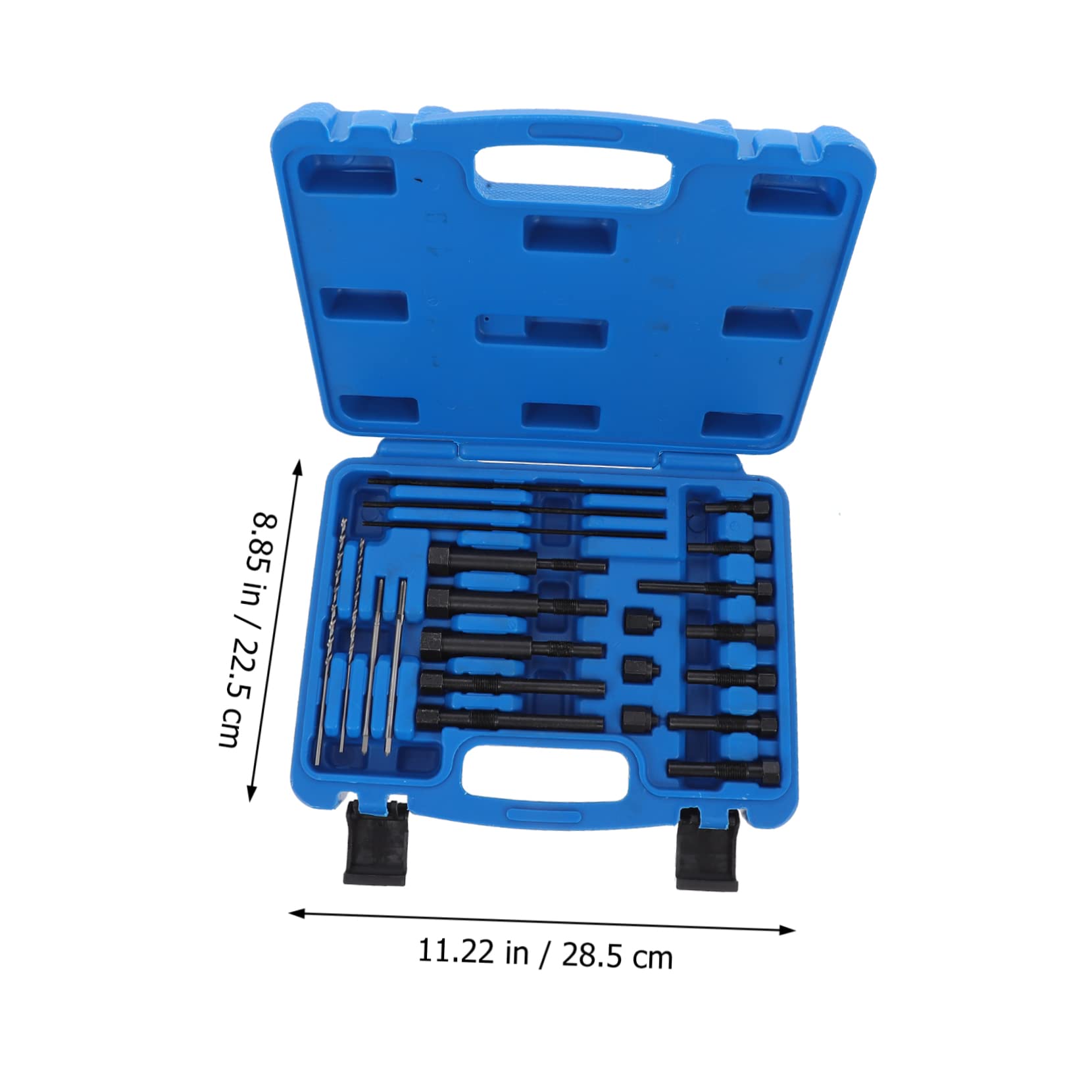 Gatuida Outil De Retrait De Bougie De Préchauffage Kit pour Voiture Usage Auto Extraction Électrode Hiver Réparation Automobile