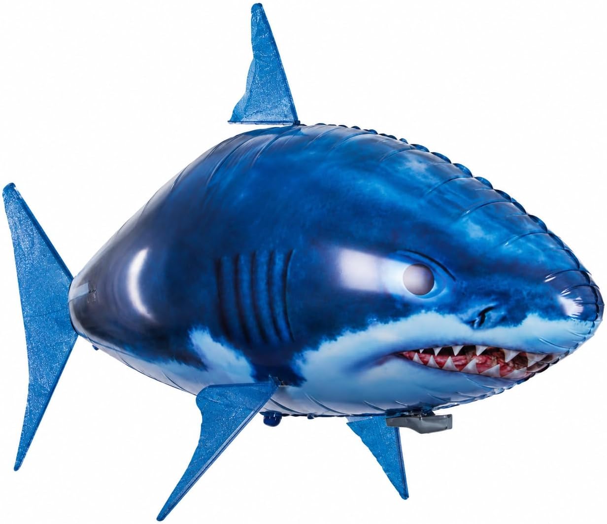 Remote Control Shark Toys Swimming Fish RC Animal Toy Infrared RC Fly Air Balloons Clown Fish Toy Gifts Party Decoration Balloon ANTI-GRAVITY INDOOR TOY HOVERS and FLOATS in MID-AIR (Blue)