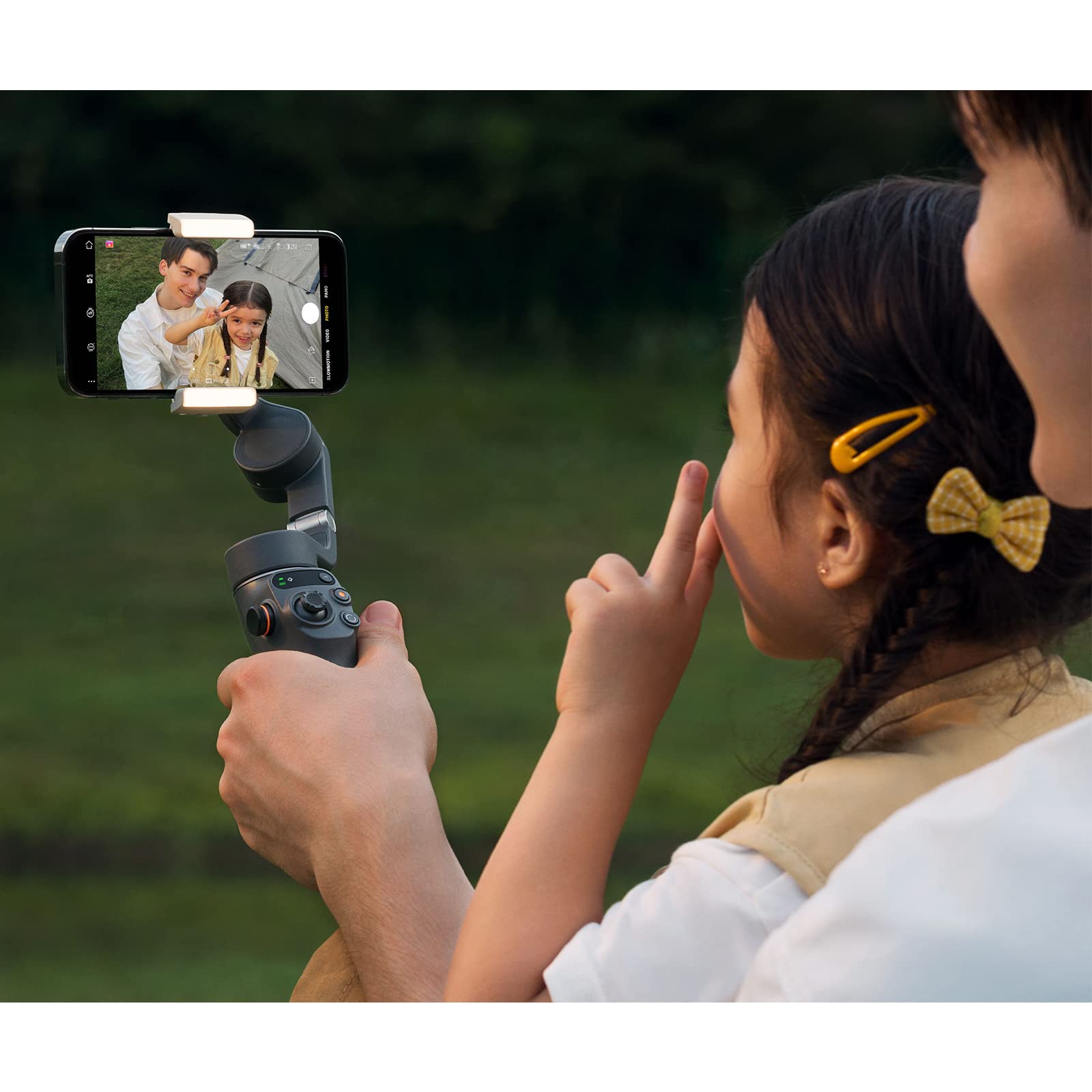 Amazon.com : INSYOO Original OM Fill Light Phone Clamp for DJI