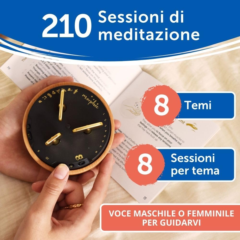 Morphée - Scatola per la Meditazione Disconnessa - Per Addormentarsi Facilmente, Generare un Sonno Profondo e Ristoratore - 700.000 utenti - (italiano, francese, inglese, spagnolo)
