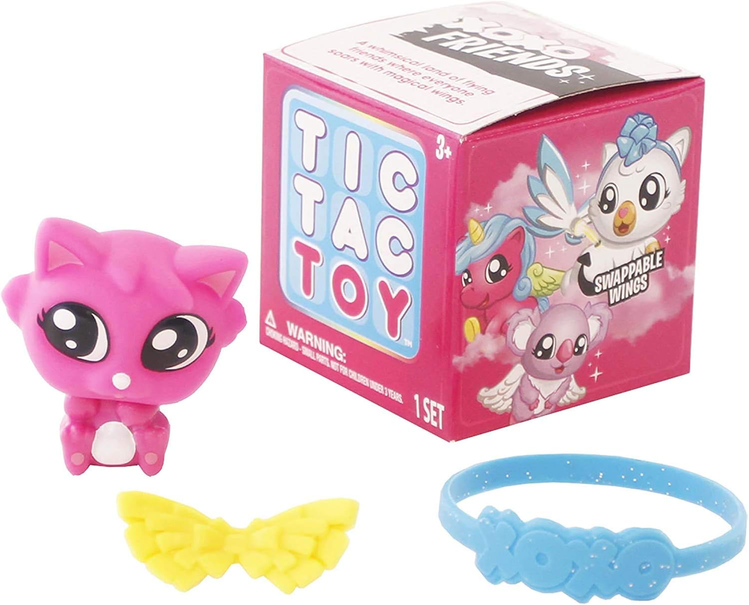 NS Kids Girls Mini Brands Series 2 Gold Capsule (Set of 2) with (1) Tic Tac Toy Mini Surprise- Holiday Birthday Bundle