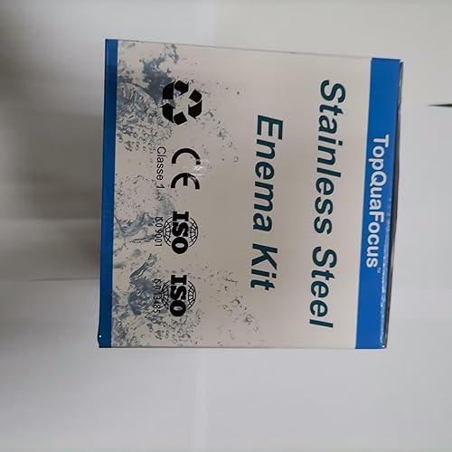Vista 10 de TopQuaFocus Kit de cubo de enema de acero inoxidable para limpieza de colon, kit de enema reutilizable, adecuado para café, agua y terapia Gerson