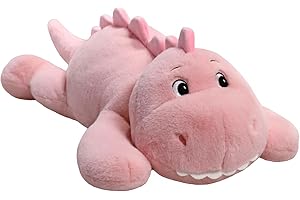 Giant Pink Weighted Dinosaur