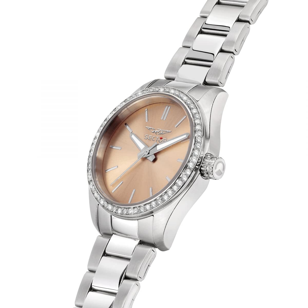 Sector No Limits Orologio da donna, Collezione 270, in Acciaio, Cristalli - R3253578505