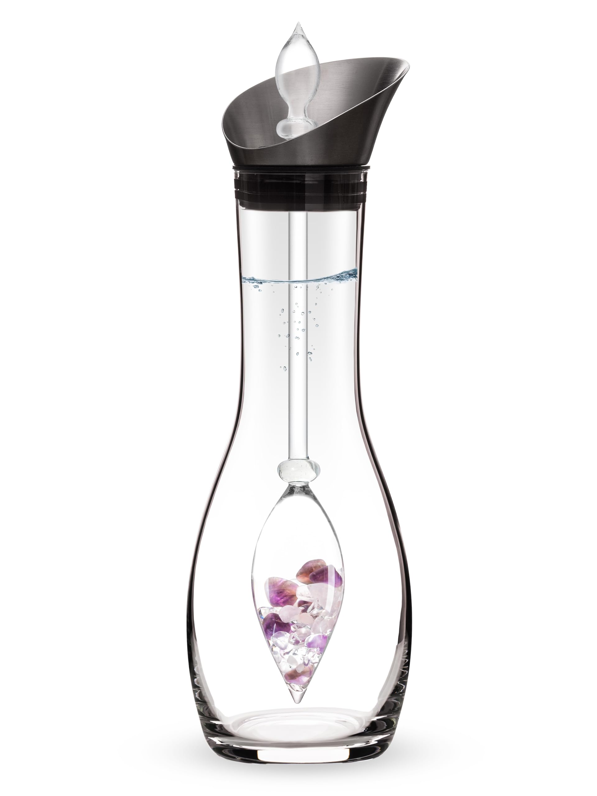 Amazon.com: VitaJuwel Era WELLNESS | Crystal Water Decanter with